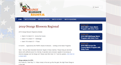 Desktop Screenshot of orangeblossomregional.com