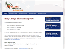 Tablet Screenshot of orangeblossomregional.com